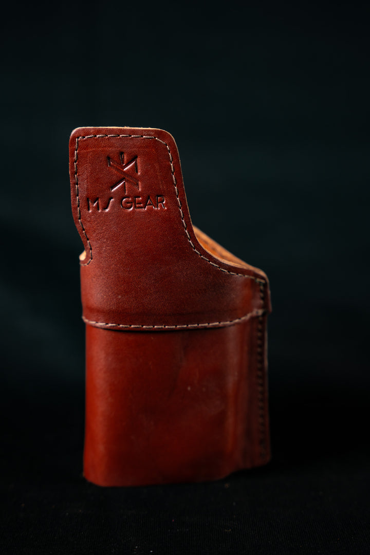 Leather (IWB) Holster for Gun with Laser / Light
