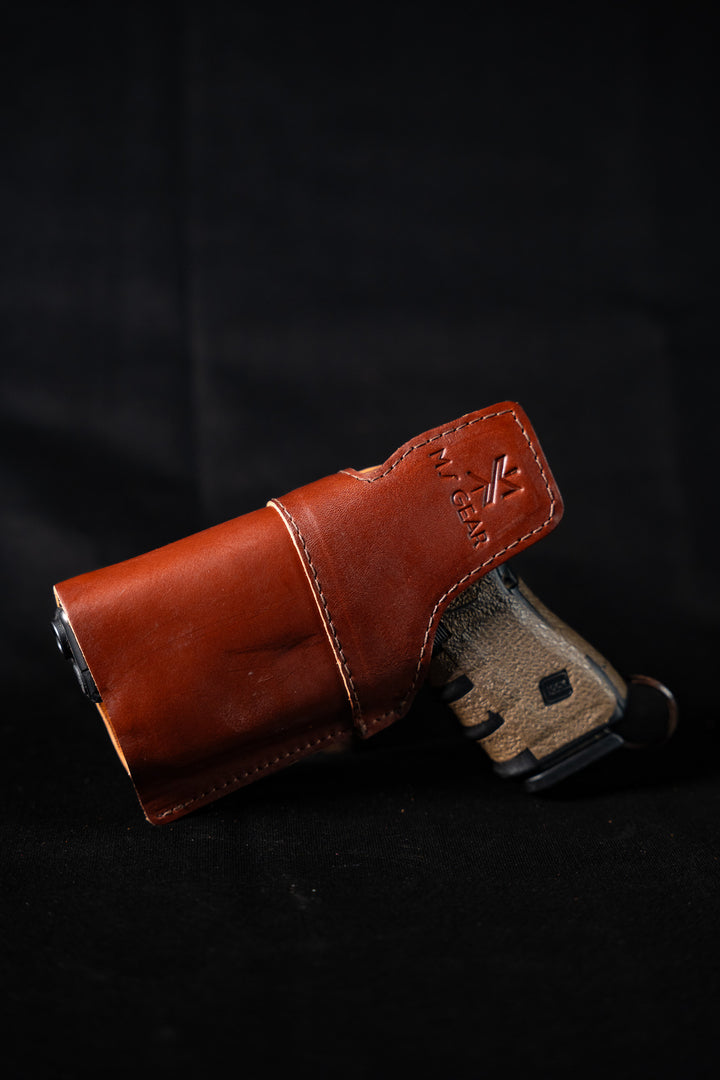 Leather (IWB) Holster for Gun with Laser / Light